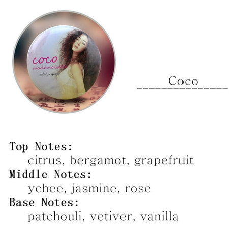 1pc Eau De Parfum 15g Women Soild Perfume Feminino Portable Box Flower Fruit Fragrance Floral Cream Female Parfum Metal Casing