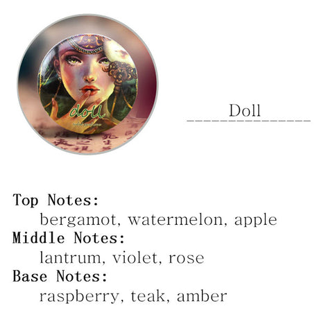 1pc Eau De Parfum 15g Women Soild Perfume Feminino Portable Box Flower Fruit Fragrance Floral Cream Female Parfum Metal Casing