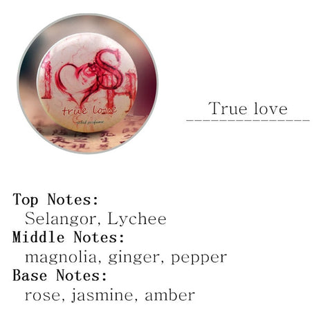 1pc Eau De Parfum 15g Women Soild Perfume Feminino Portable Box Flower Fruit Fragrance Floral Cream Female Parfum Metal Casing