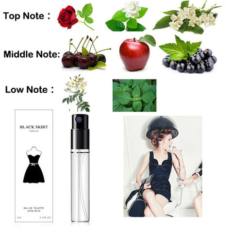 Lasting Mini Perfume Women Men Parfum Deodorant Fragrance Atomizer Body Spay Elegant Ladies Female Male Flower Aromatic Water
