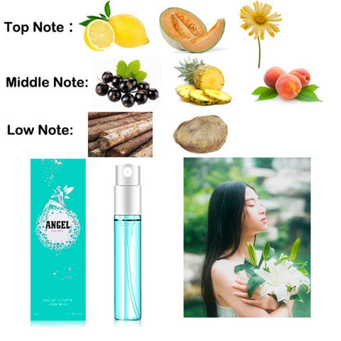 Lasting Mini Perfume Women Men Parfum Deodorant Fragrance Atomizer Body Spay Elegant Ladies Female Male Flower Aromatic Water