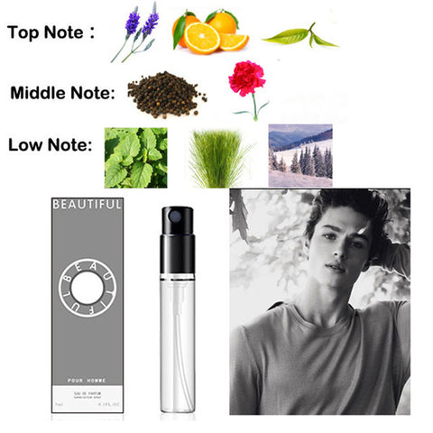 Lasting Mini Perfume Women Men Parfum Deodorant Fragrance Atomizer Body Spay Elegant Ladies Female Male Flower Aromatic Water
