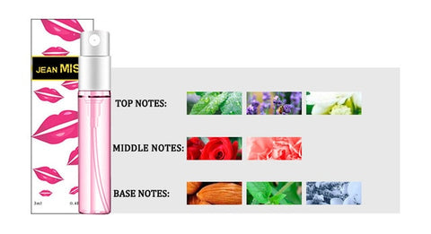 Lasting Mini Perfume Women Men Parfum Deodorant Fragrance Atomizer Body Spay Elegant Ladies Female Male Flower Aromatic Water