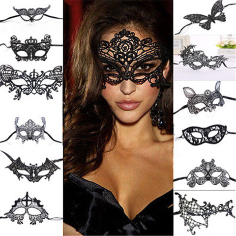 1Pcs Fashion Sexy Lace Eye Mask Venetian Masquerade Ball Halloween Fancy Dress Costume Lady Gifts Eye Masks