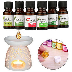 10ml Air Freshening Dropper Fragrance Aroma Humidifier Aromatherapy Essential Oil Flower Fruit Relieve Stress TSLM2